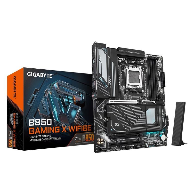 GIGABYTE Mainboard Desktop B850 GAMING X WIFI6E(AM5, 4x DDR5, ATX)