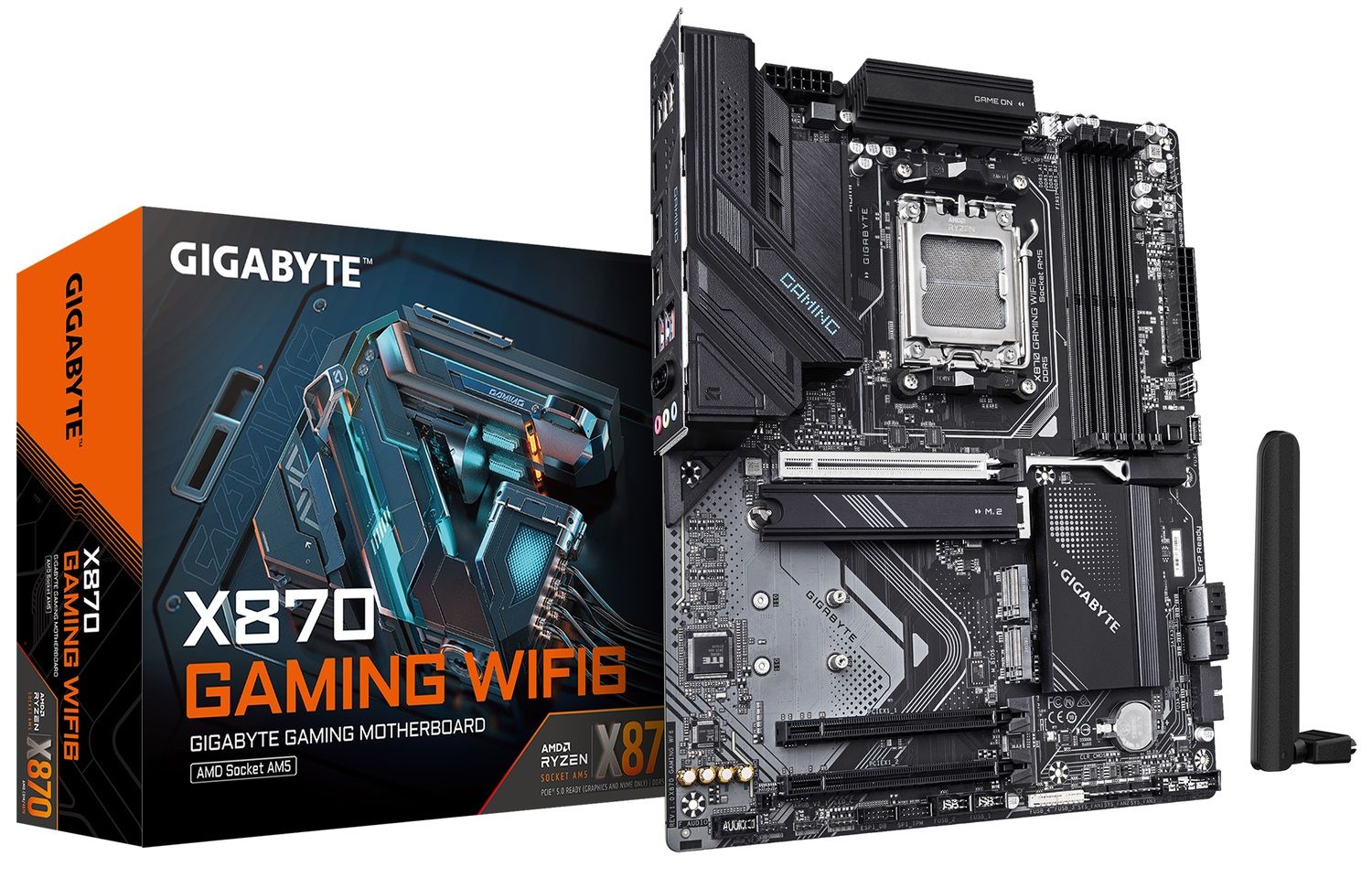 Gigabyte Mainboard Desktop X870 GAMING WIFI6(AM5,DDR5 x4,ATX)