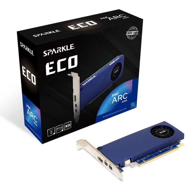 Sparkle Intel Arc A310 ECO, 4GB GDDR6