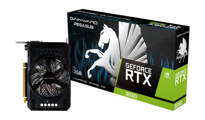 Gainward GeForce RTX 3050 Pegasus, 6GB GDDR6
