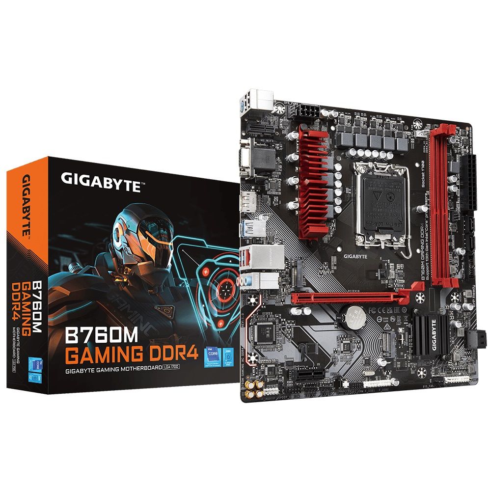 GIGABYTE Mainboard Desktop B760M GAMING(LGA1700, 2xDDR4, mATX)