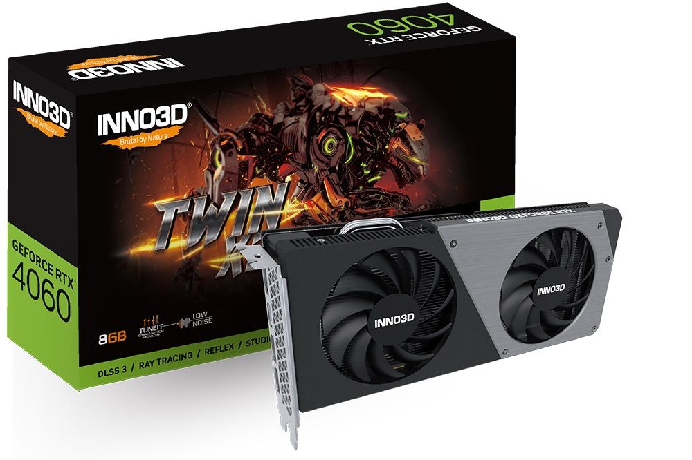 INNO3D GeForce RTX 4060 8GB Twin X2, 8GB GDDR6