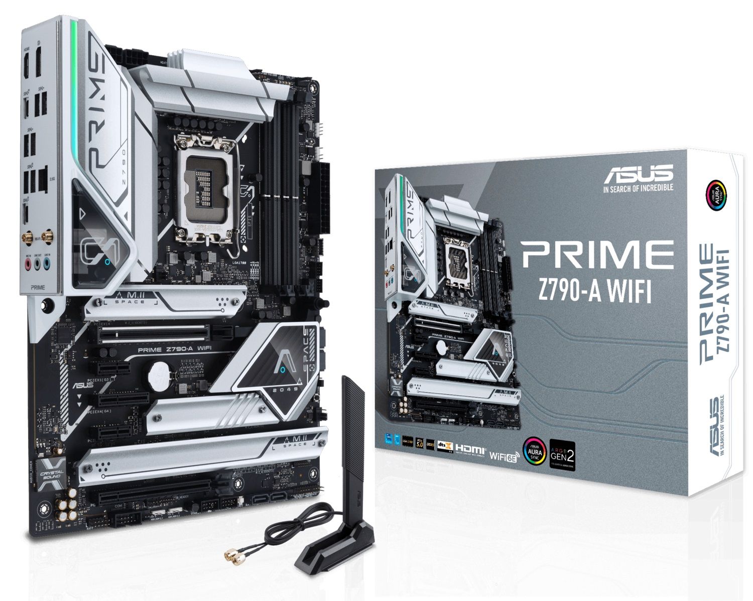 ASUS Mainboard Desktop PRIME Z790-A WIFI (LGA1700, 4x DDR5,ATX)