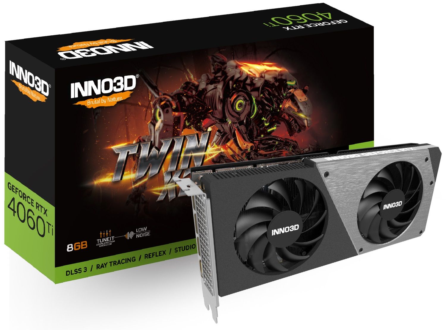 INNO3D GeForce RTX 4060 Ti 8GB Twin X2, 8GB GDDR6
