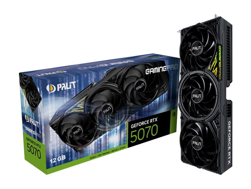 PALIT GeForce RTX 5070 GamingPro, 16GB GDDR7