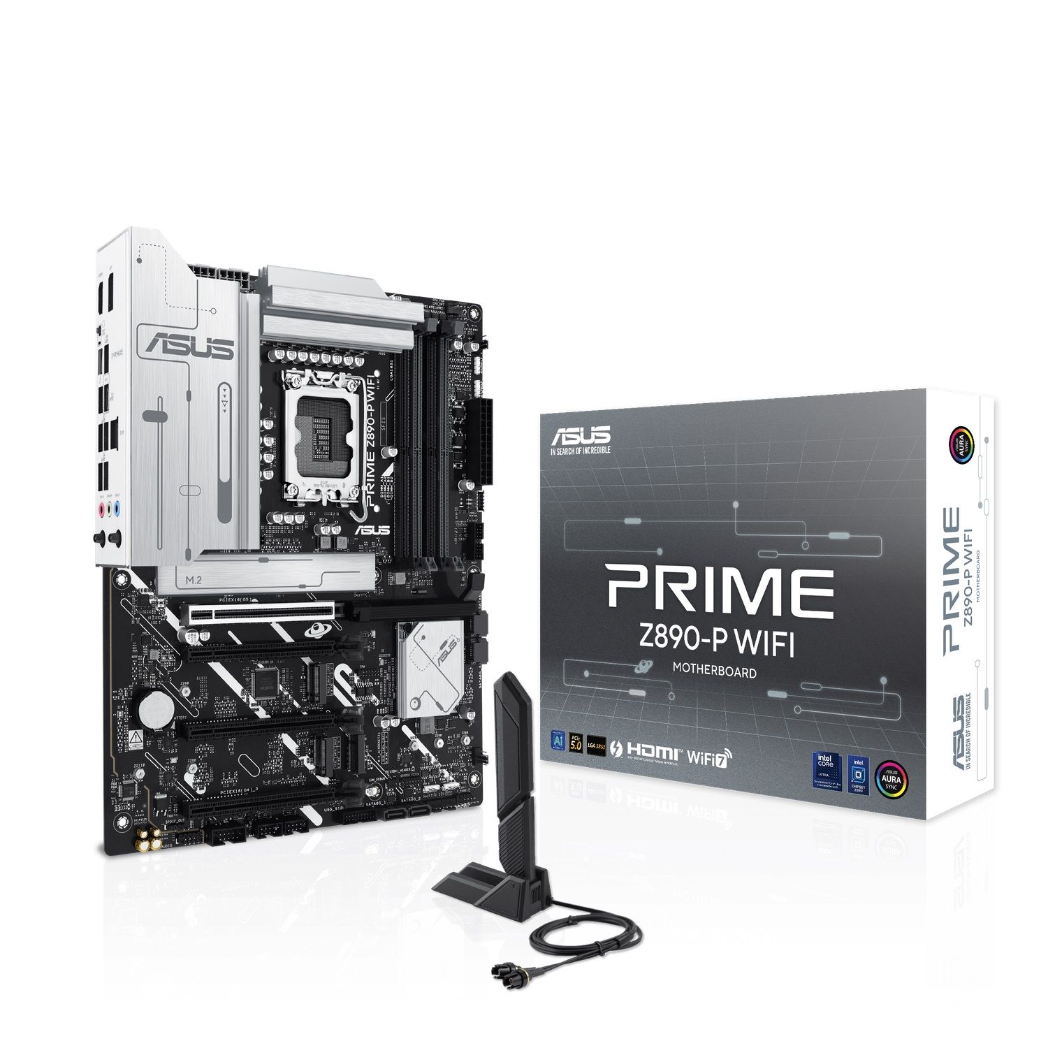 ASUS Mainboard Desktop PRIME Z890-P WIFI (LGA1851, 4x DDR5, ATX)