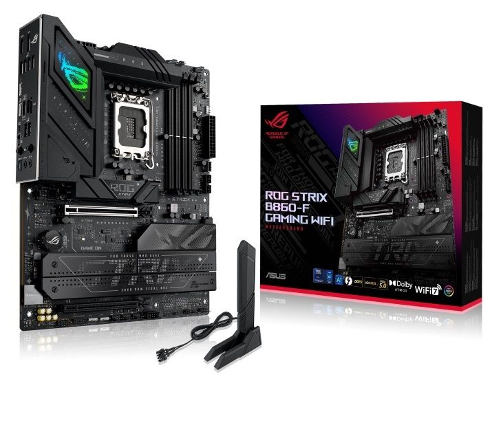 ASUS Mainboard Desktop ROG STRIX B860-F GAMING WIFI(LGA1851, 4xDDR5, ATX)