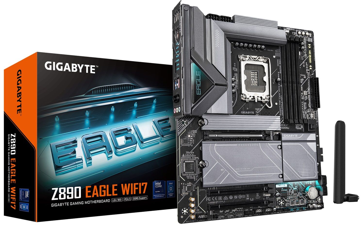 GIGABYTE Mainboard Desktop Z890 EAGLE WIFI7(LGA1851, 4x DDR5, ATX)
