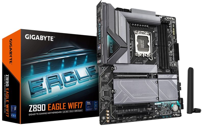 GIGABYTE Mainboard Desktop Z890 EAGLE WIFI7(LGA1851, 4x DDR5, ATX)