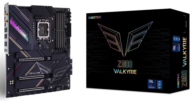 Biostar Mainboard Desktop Z890 VALKYRIE(LGA1851, 4xDDR5, ATX)