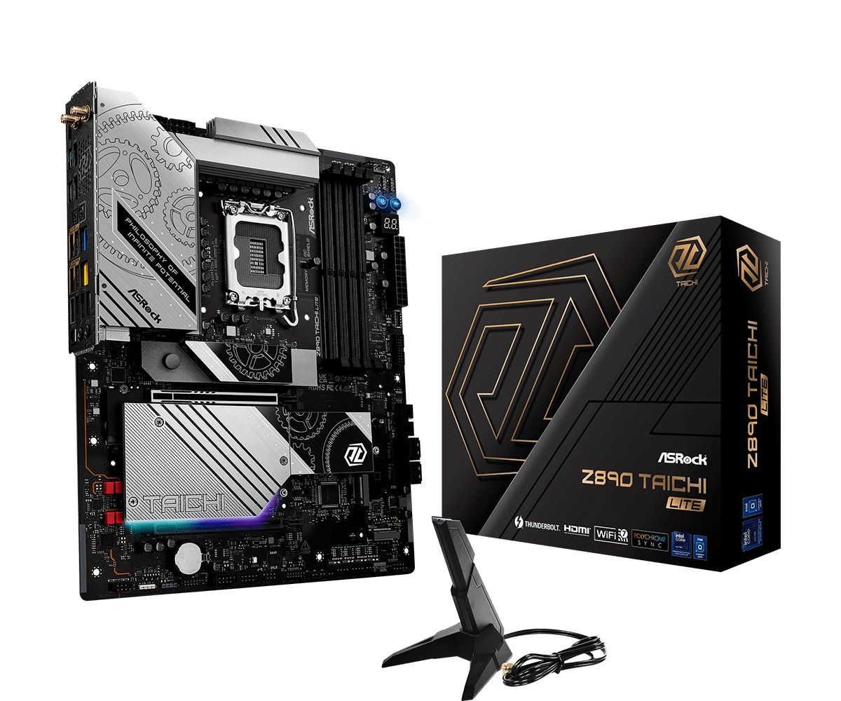 ASRock Mainboard Desktop Z890 TAICHI LITE (LGA1851, DDR5, ATX)