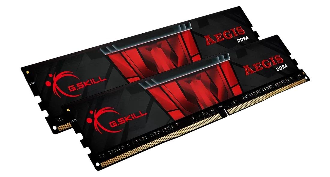 G.SKILL Aegis 16GB(2x 8GB) 3200MT/s DDR4 DIMM CL16 1.35V, XMP