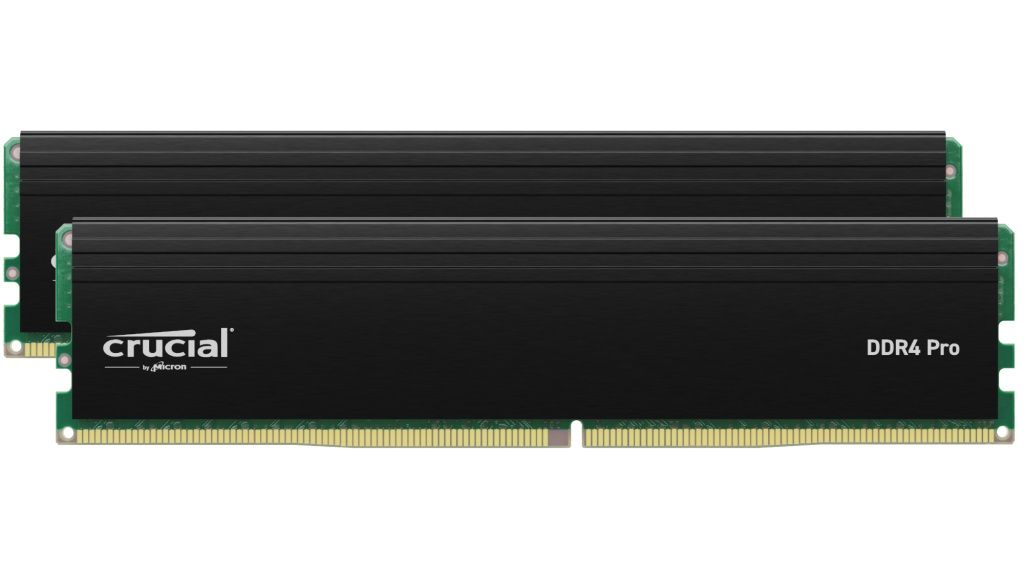 Crucial Pro 32GB Kit (2x16GB) DDR4-3200 UDIMM CL22