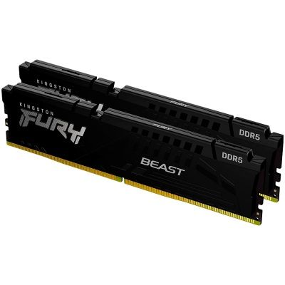 Kingston  FURY Beast Black 16GB(2x8GB) 5600MT/s DDR5 CL36 DIMM, EXPO
