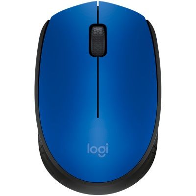 LOGITECH M171 Wireless Mouse, Blue