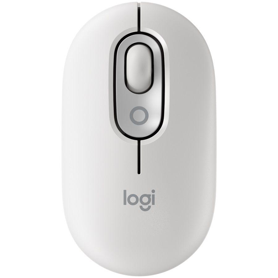 LOGITECH POP Mouse with emoji - OFF-WHITE