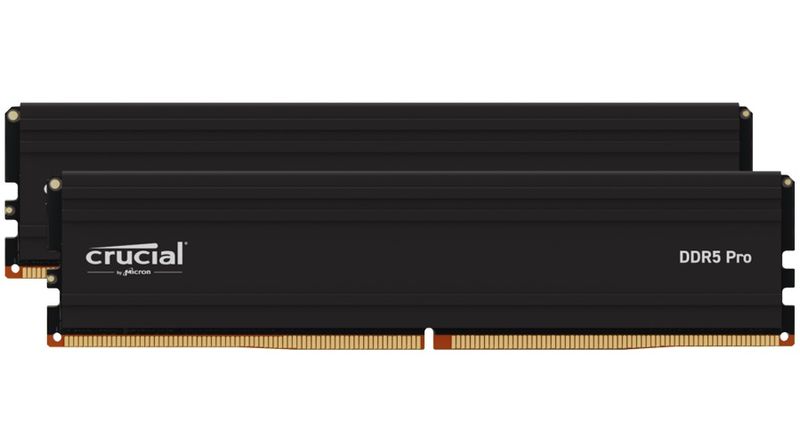 Crucial Pro 48GB Kit (2x24GB) DDR5-6000 UDIMM CL48 (24Gbit)