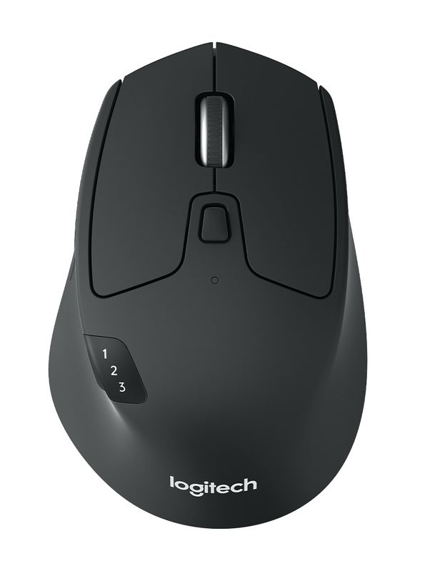 LOGITECH M720 Triathlon Wireless Mouse - BLACK