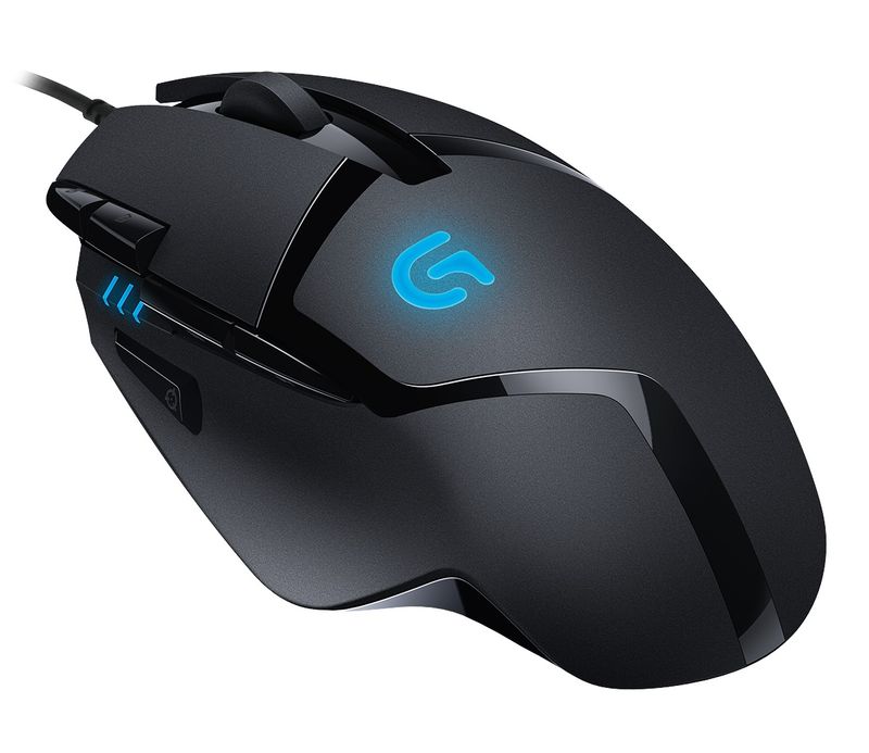 LOGITECH G402 Hyperion Fury Corded Gaming Mouse - BLACK