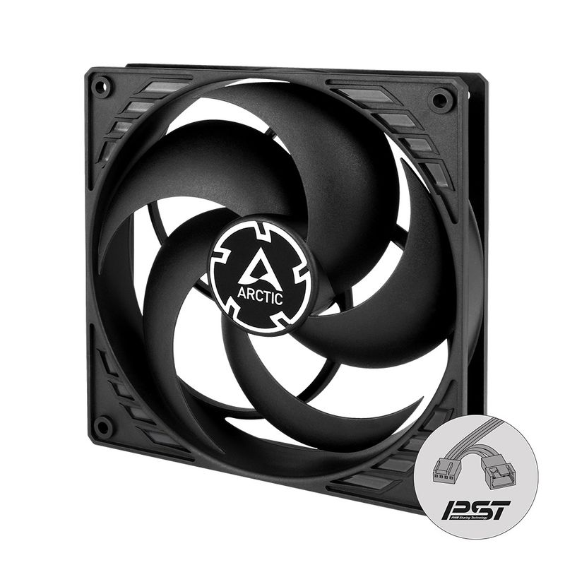 Arctic ventilator 140mm P14 PWM PST Black