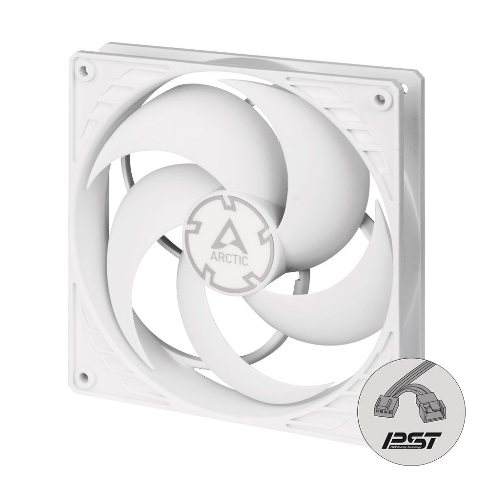 Arctic ventilator 140mm P14 PWM PST White
