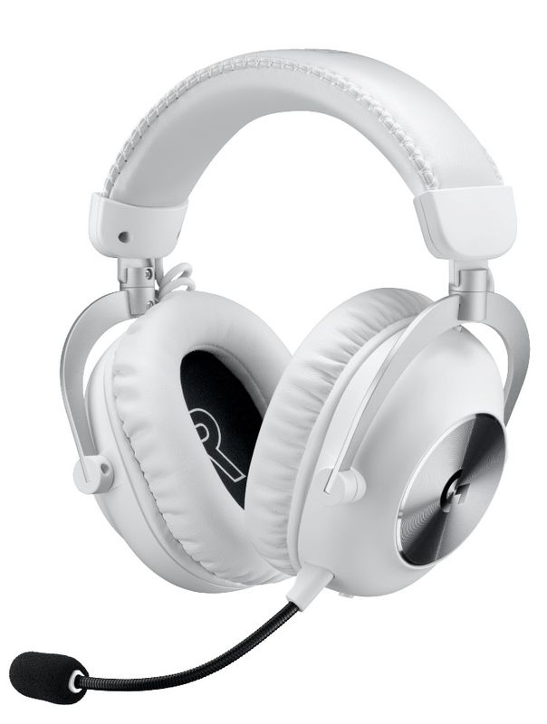 LOGITECH G PRO X2 LIGHTSPEED Wireless Gaming Headset - Blue Mic - WHITE