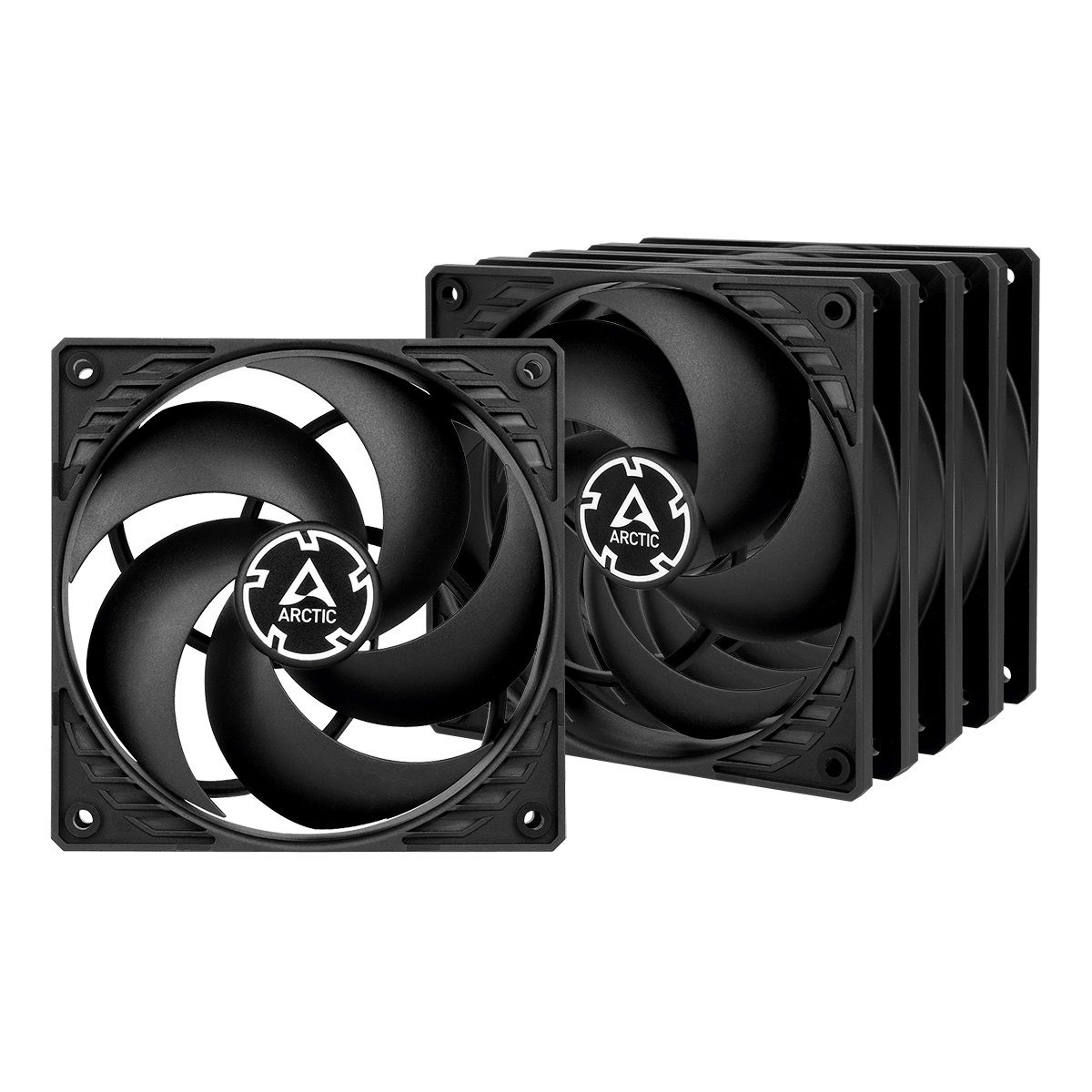 Arctic ventilator 120mm P12 Black, 5-Pack