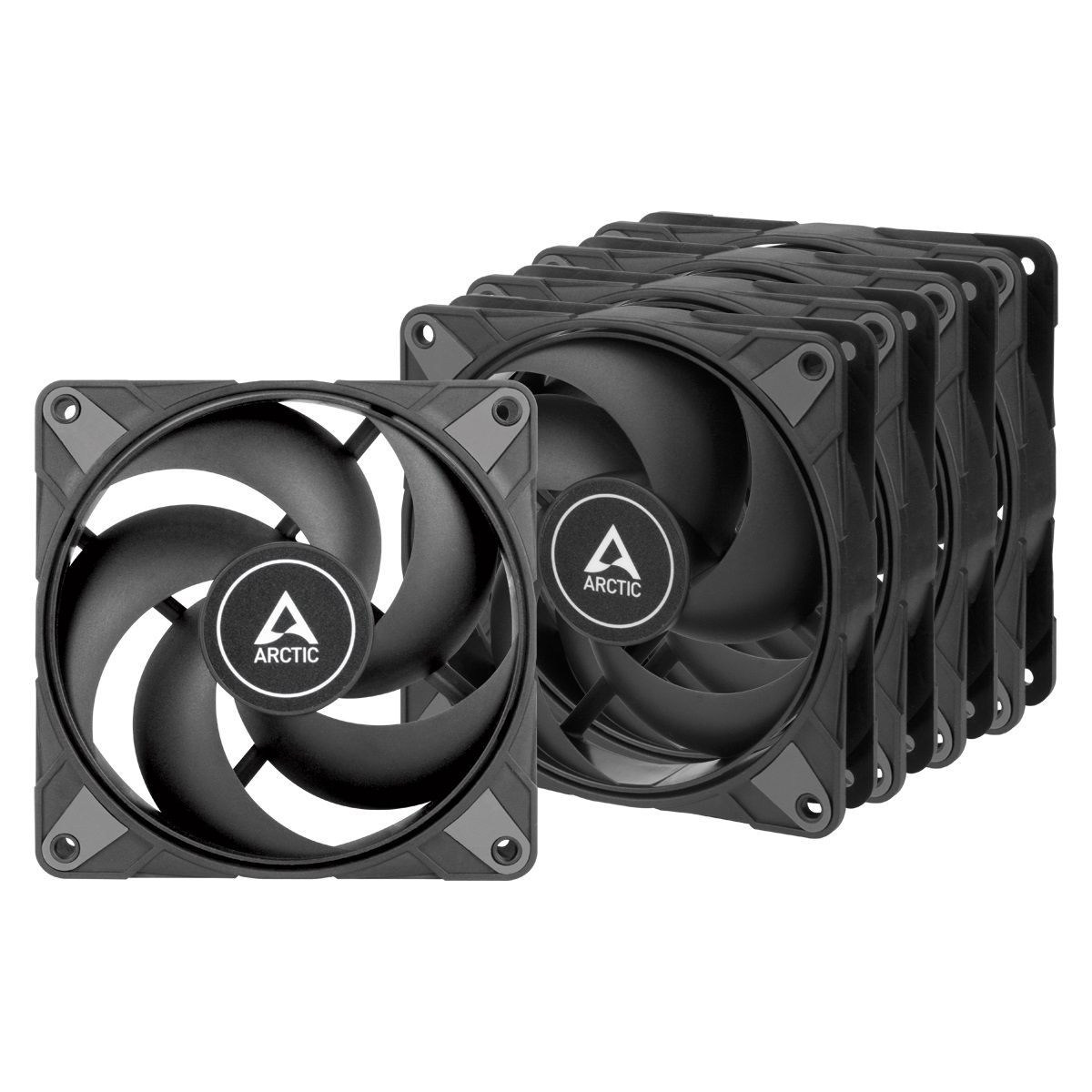 Arctic ventilator 120mm P12 Max Black, 5-Pack