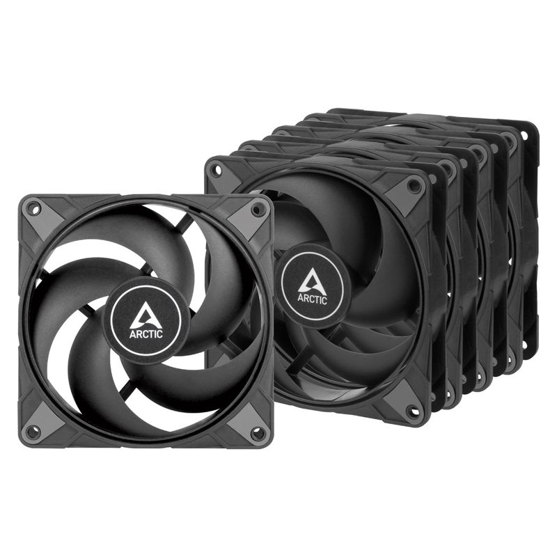 Arctic ventilator 120mm P12 Max Black, 5-Pack