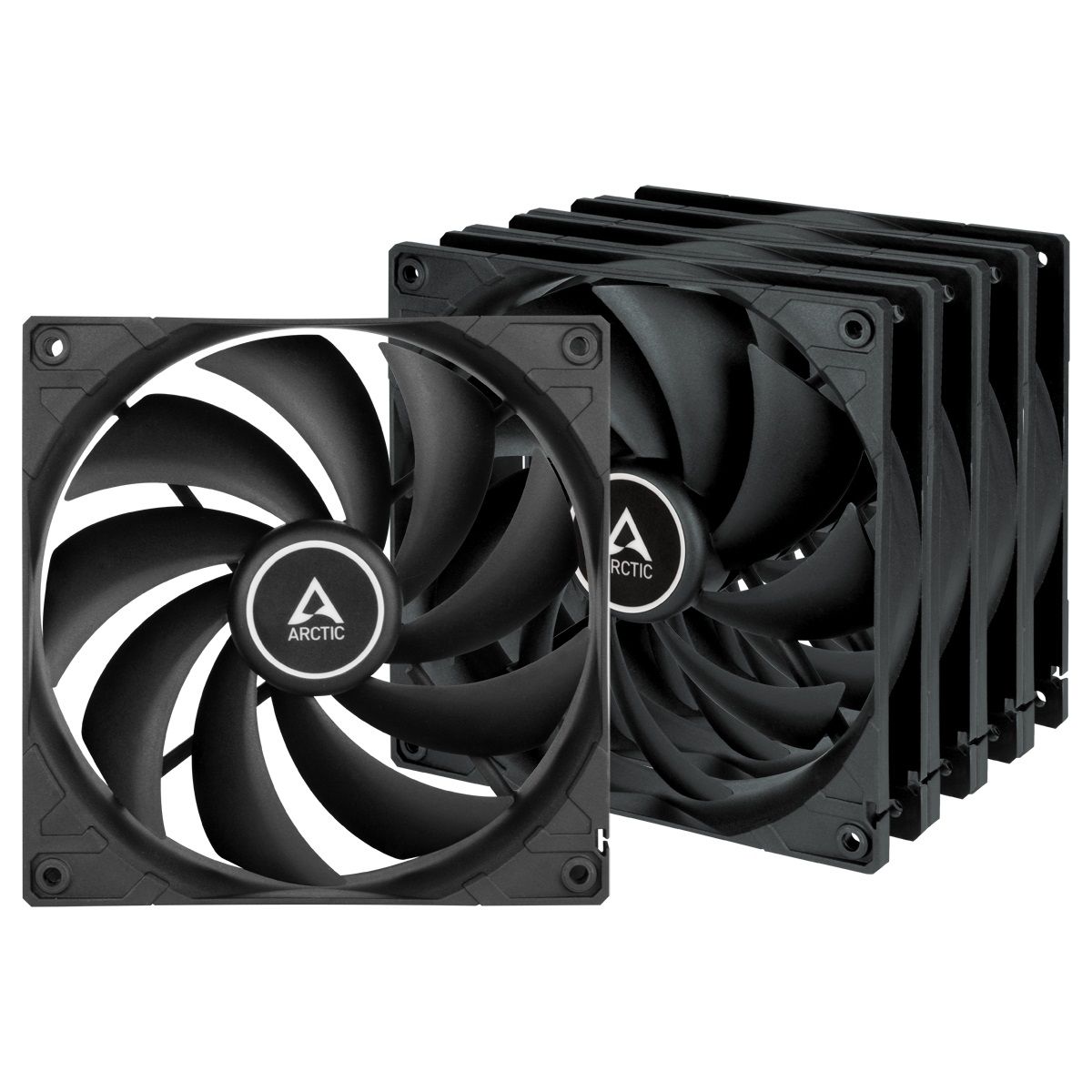 Arctic ventilator 140mm F14 Black Value Pack