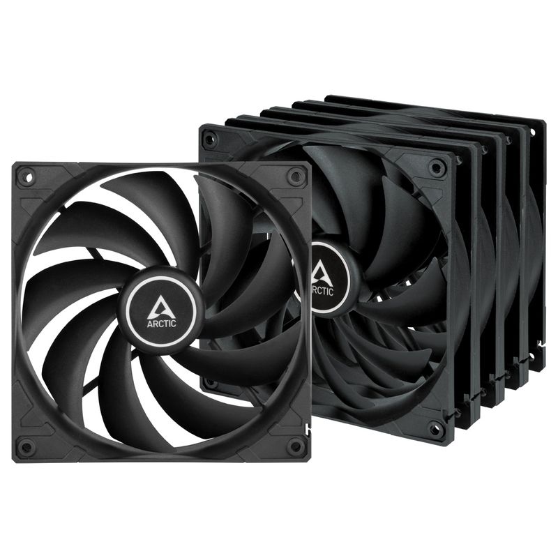 Arctic ventilator 140mm F14 Black Value Pack