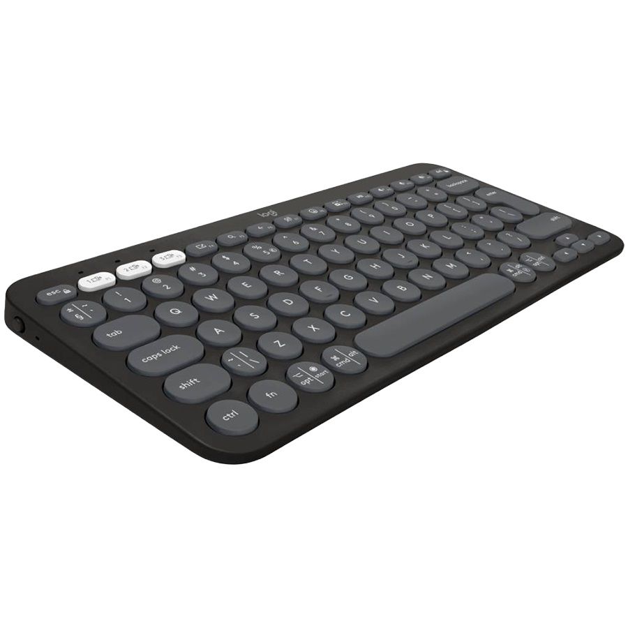 LOGITECH K380S Multi-Device Bluetooth Keyboard - TONAL GRAPHITE - US INT&#39;L