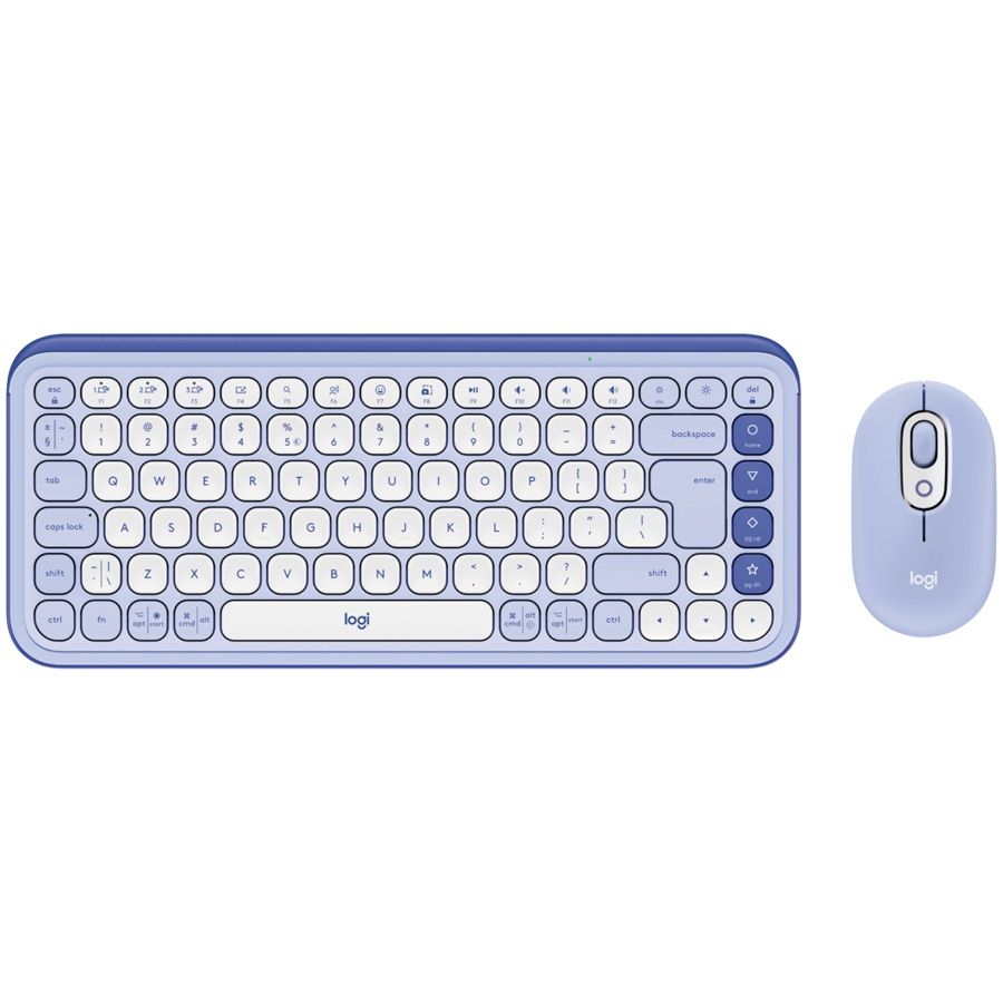 LOGITECH POP ICON COMBO - LILAC - US INT&#39;L - BT