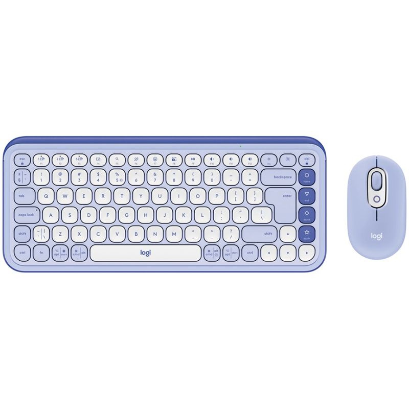 LOGITECH POP ICON COMBO - LILAC - US INT&#39;L - BT