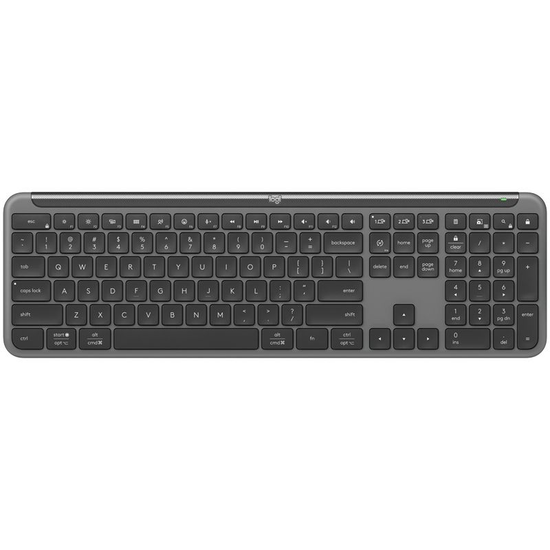 LOGITECH SIGNATURE SLIM WIRELESS KEYBOARD K950 - GRAPHITE - US INT&#39;L - 2.4GHZ/BT