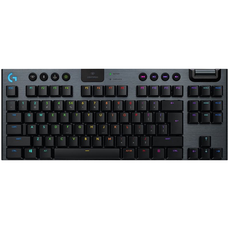 LOGITECH G915 X LIGHTSPEED TKL Wireless Gaming Keyboard - BLACK - US INT&#39;L - 2.4GHZ/BT - EMEA28i-935 - LINEAR