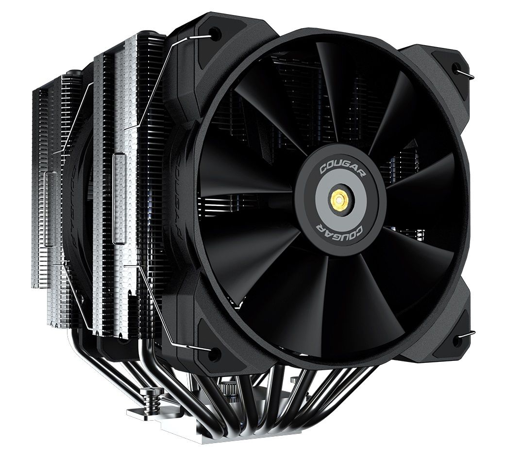 Cougar I Forza 135 I Dual Tower Air Cooling I 128 x 140 x 160mm / Reflow / 1x 140mm &amp; 1x 120mm