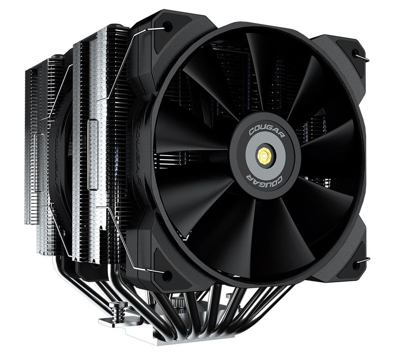 Cougar I Forza 135 I Dual Tower Air Cooling I 128 x 140 x 160mm / Reflow / 1x 140mm &amp; 1x 120mm