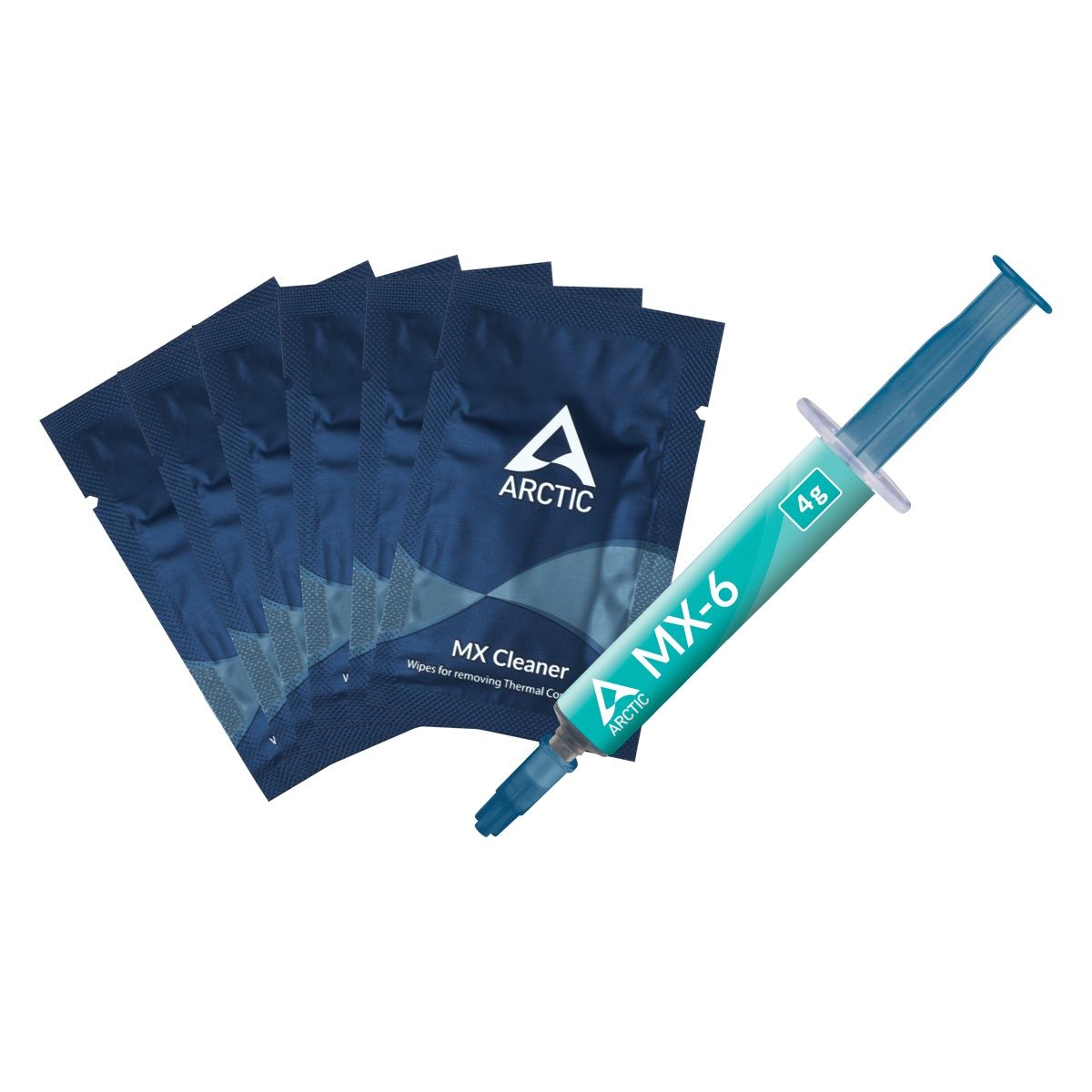 Termalna pasta Arctic MX-6 4g + 6kom MX Cleaner maramice
