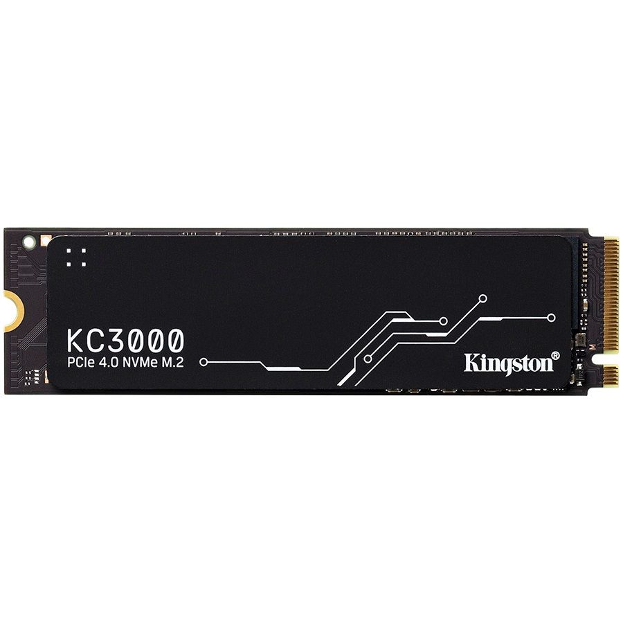 KINGSTON KC3000 512GB SSD, M.2 2280, PCIe 4.0 NVMe, Read/Write 7000/3900MB/s, Random Read/Write: 450K/900K IOPS