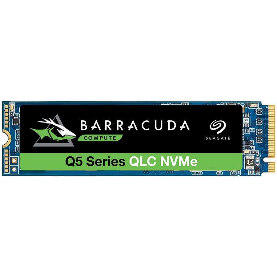 Seagate BarraCuda Q5, 1TB SSD, M.2 2280-S2 PCIe 3.0 NVMe, Read/Write: 2,400 / 1,700 MB/s