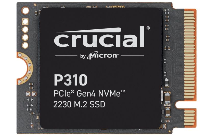 Crucial P310 2TB PCIe Gen4 2230 NVMe M.2 SSD