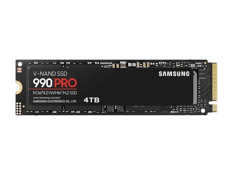 Samsung SSD 990 PRO Series 4TB M.2 PCIe, r7450MB/s, w6900MB/s