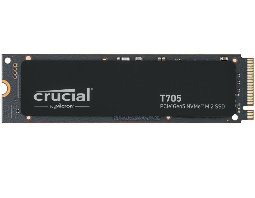Crucial T705 4TB PCIe Gen5 NVMe M.2 SSD