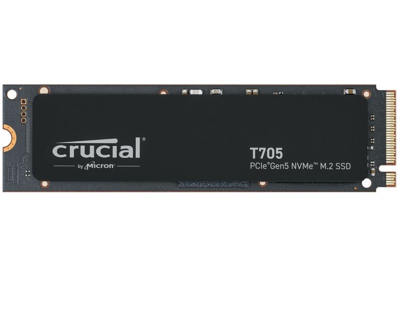 Crucial T705 4TB PCIe Gen5 NVMe M.2 SSD