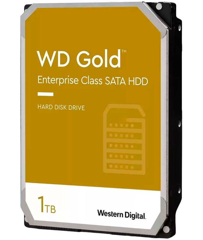 HDD Server WD Gold (3.5&#39;&#39;, 1TB, 128MB, 7200 RPM, SATA 6 Gb/s)
