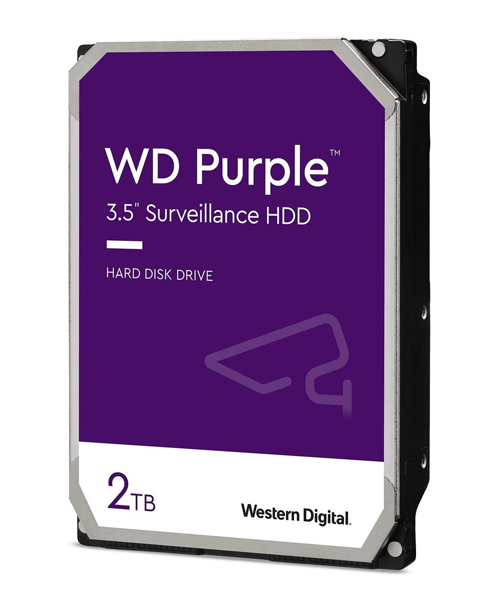 HDD AV WD Purple (3.5&#39;&#39;, 2TB, 256MB, 5400 RPM, SATA 6 Gb/s)
