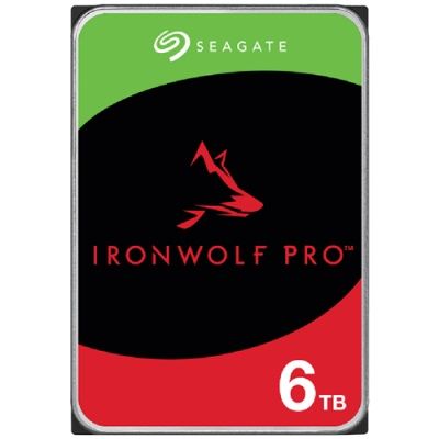 SEAGATE HDD Ironwolf pro NAS (3.5&#39;&#39;/6TB/SATA/rmp 7200)