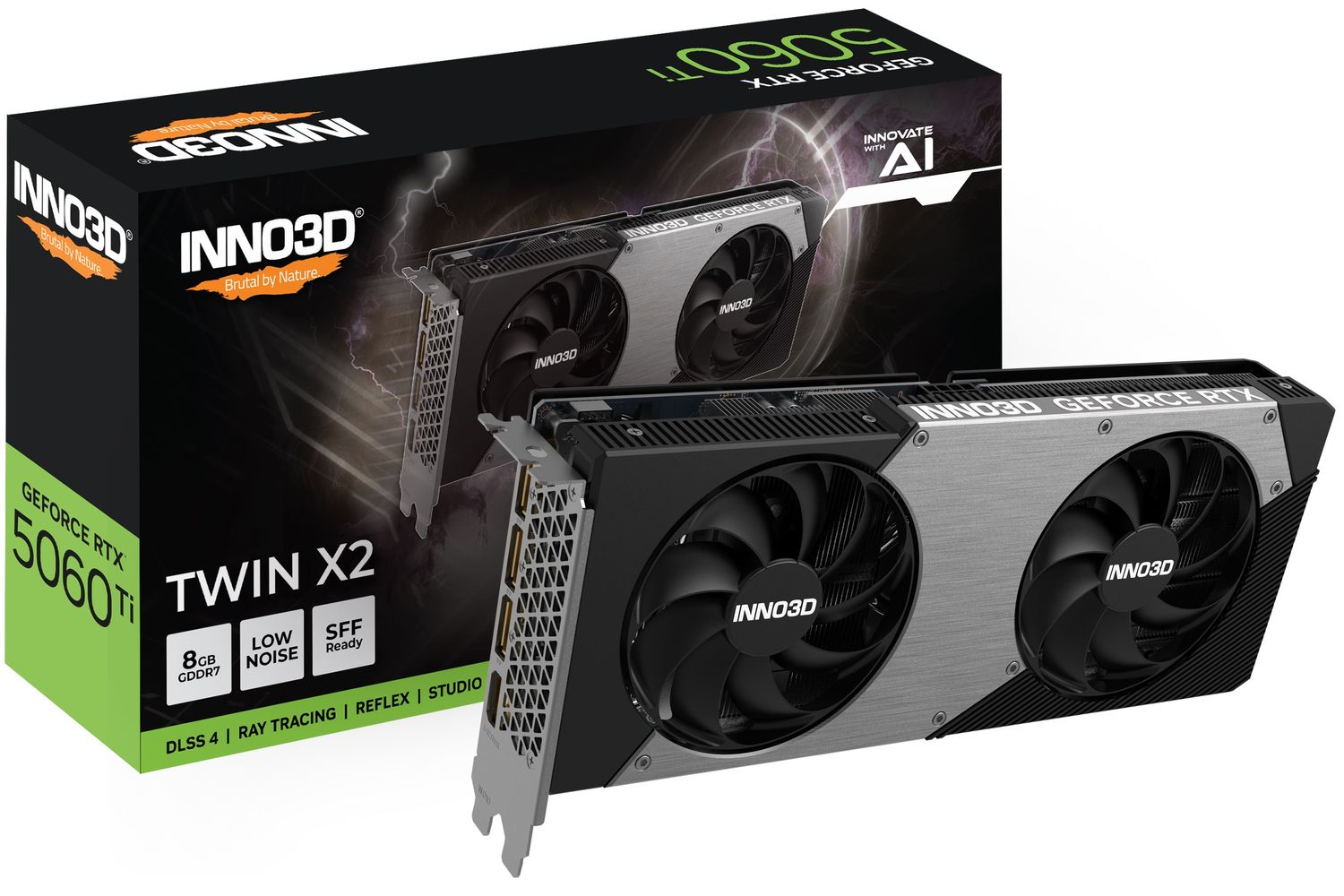 INNO3D GeForce RTX 5060 Ti X2, 8GB GDDR7