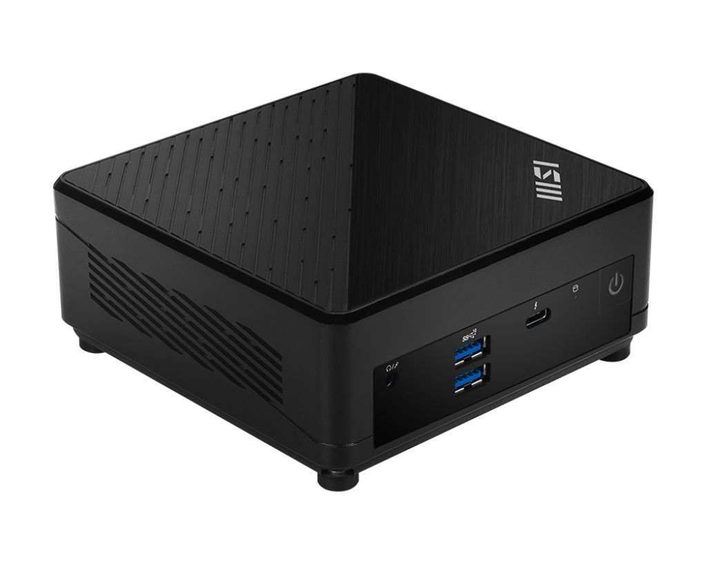 Mini desktop PC MSI Cubi 5 12M-001BEU i7 / 16GB / 512GB SSD / WiFi 6E + BT 5.3 / 1Gbps + 2.5Gbps / NoOS / Black